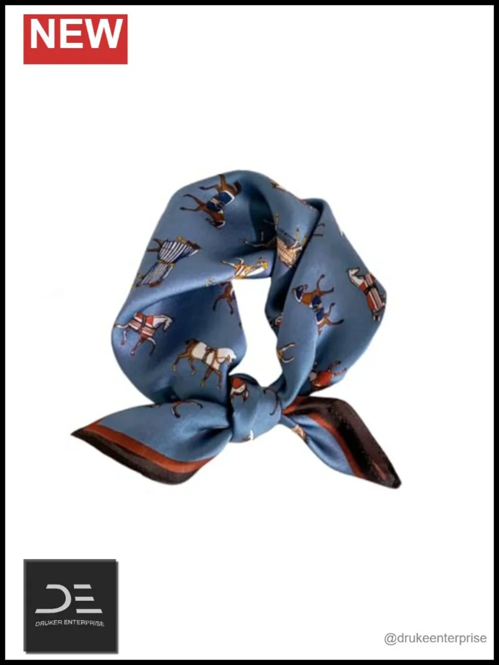 100% Mulberry Silk Square Hair Scarf Head Wrap